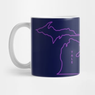 Yale MI Love (Purple) Mug